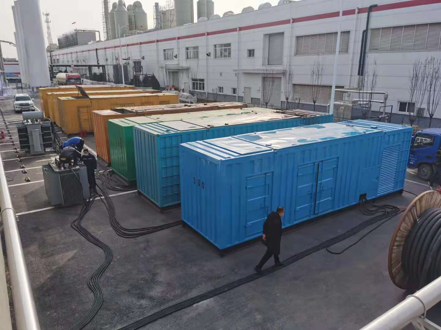 寒亭出租发电机-柴油发电机组三相采用什么接法