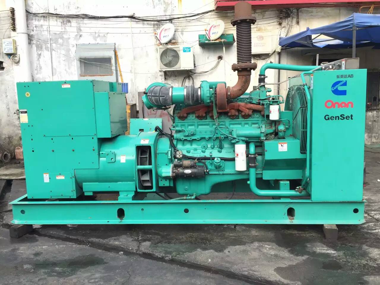 寒亭租赁发电机-柴油发电机不正常冒烟的原因